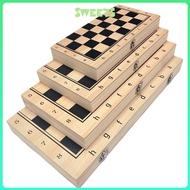 Folding Wooden Chess Board Pieces Set 3in1 Chess Board Board Game toy Wooden Chess Board Chess Set