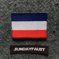 Dutch Flag Sewing Embroidery Emblem/ Patch