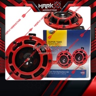 Hella Super Tone 12V Dual Louder Universal Car Horn Set with Relay 4-Pin Relay 3AG 003 399-801