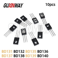 5PCS BD131 BD132 BD135 BD136 BD137 BD138 BD139 BD140 TO-126 NPN Power Triode Transistor
