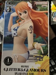 海賊王figure glitter&glamours nami娜美泳裝figure