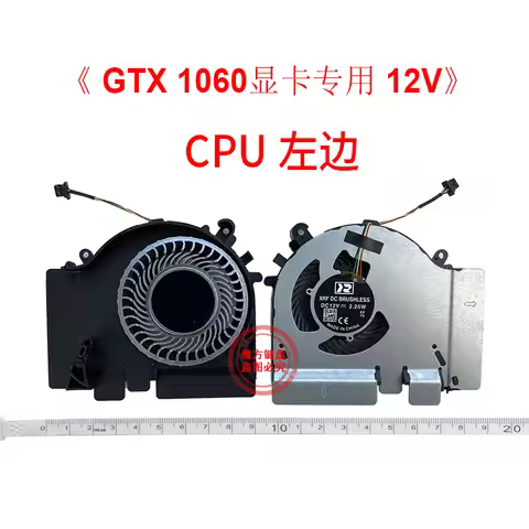 GPU Cooling Fan For Xiaomi MI 15.6 Gaming GTX1060 6G Edition 171502-AA EG75071S1 C010 C020 S9A 1060/