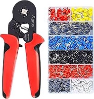 Wire End Ferrules Pliers Set - Flytuo Crimping Pliers Wire End Ferrules Set with 1200 Pieces Wire En