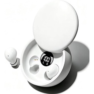 Mini Wireless Earbuds Hidden LED Ergonomic Design for Small Ears Side Sleepers Meditation Travel Fit