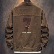 [Jacket] Jacket Jacket Cargo Jacket Denim Jacket Men Jacket Casual Jacket American Jacket Retro Jack