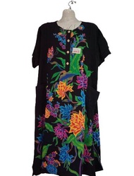 daster kencana ungu ld 130 jumbo/ daster kekinian /daster motif baru