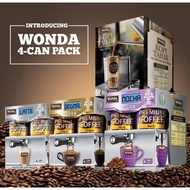 Wonda Coffee 4x240ML – Kopi Tarik / Mocha / Latte / Original / Extra Presso – [HALAL] Ready Stock
