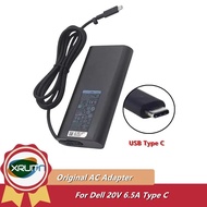 100% Original 130W Type C 20V 6.5A Laptop Charger for Dell XPS 15 9570 9575 DA130PM170 HA130PM170 LA
