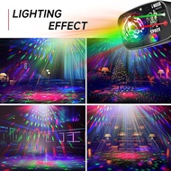 3IN1DJ Disco Party Light LED RGB Strobe Light Sound Activated Laser Light Remote Control Magic Ball