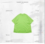 Goopi “M_model-01” Just a Normal Tee - Neon