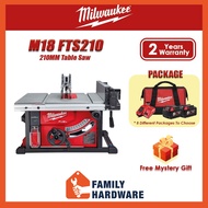 MILWAUKEE M18 FTS210 FUEL™ 210mm Table Saw TSS 1000 Table Saw Stand M18FTS210 TSS1000