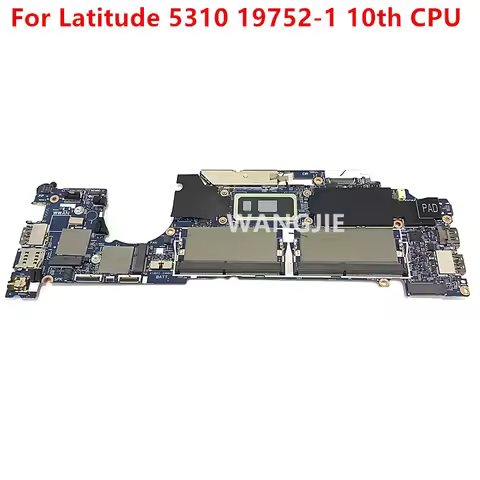 For Dell Latitude 5310 Laptop Motherboard 19752-1 CN-030FT5 030FT5 049GK8 I5 I7 10th CPU 100% Workin