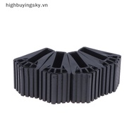 HBSVN 4/8PCS Ladder Non Slip Feet Attic Ladder Leg Protector Trapezoid Pads Furniture Foot Rubber Pa