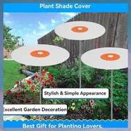 [hotkeystore.] Garden Shade Disk Umbrella Plastic Sunblock Shade Cloth Plant Parasol