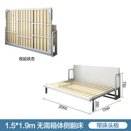 No Box Hanging Foot Solid Wood Boards Invisible Bed Hardware Accessories Function Balcony Forward Tu