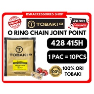 TOBAKI Racing O-RING Chain Joint Clip Klip Rantai Motor 415H 428H