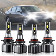 For Chevrolet Impala 2016-2016 LED Headlight Bulb High Low Beam 6500K White CSP Chip Auto Car Headla