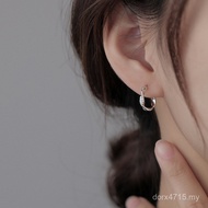 Female Earrings Trendy Pure Silver New Style Earrings Summer Style Earrings Hoop Fashion Exquisite 2