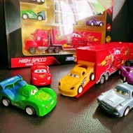 McQueen Cars, Racing Cars, McQueen Container Truck Sets, Children's Pull Back Toy Cars, Children's G