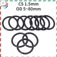 GD [MHJ] Black O-Ring OD5-80mm * CS1.5mm NBR Rubber O-Ring