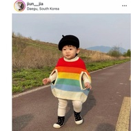 Knitted baby clothes 8-24 months rainbow rainbow/