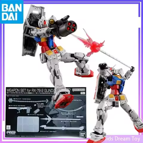 Bandai in Stock Original PB Limited RG 1/144 WEA PON SET for RX-78-2 GUNDAM Ver.2.0 Anime Action Fig