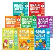 6.Brain Quest Workbook Pre-K - Grade 6 (共8本)(2023年新版)
