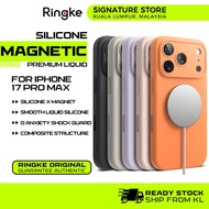 Ringke SILICONE MAGNETIC Series for iPhone 17 Pro Max Protective Phone Case & Casing