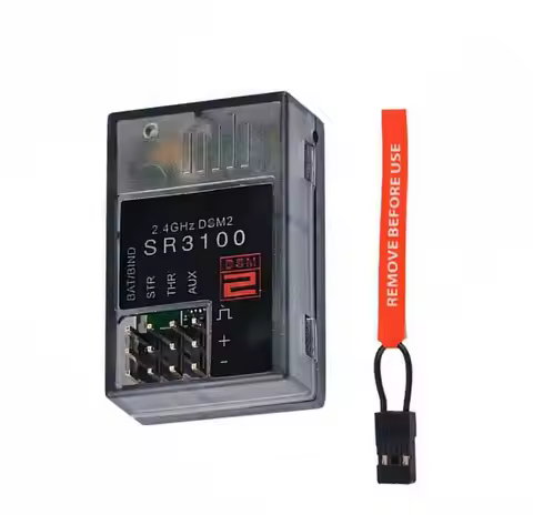 SR3100 Surface 3CH Receiver For DSM2 RC CAR Trucks and Boats SPMSR3100 Cars 1/18 scale chassis