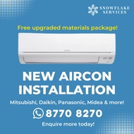 Custom Order | Daikin iSmile Eco R32 System 4 Installation - 9K BTU x 3 + 18K BTU