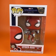 * Dent Box * Funko POP Spider-Man Integrated suit 913 Damage New The Same Style Is Quite Similar.