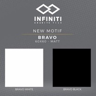 granit/keramik lantai/teras infiniti bravo black matt 60x60 