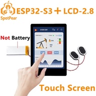 New

 ESP32 S3 R8 MP3 Board 2.8inch LCD Captive TouchScreen Display LVGL Speaker/RTC/SD-Card-Port/Ba