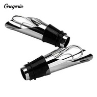 GRH-Stainless Steel Liquor Pourer Free Flow Wine Bottle Bar Tools with Stopper Set