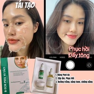 (Set Of 3 Products) B-TOX Microalgae Skin Peel | Post-peel Skin Care Set (skin regeneration, moistur