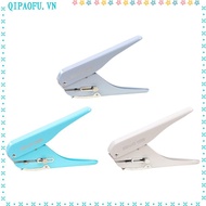 NENTEY Single Hole Puncher, 4mm Single Hole Hole Punch Machine, Portable Labor-saving Loose-leaf Bin