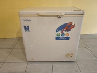 Freezer Aqua Kapasitas 161 Liter Second Bekas