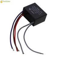 LONTIME 2pcs Ceiling Fan Pull Chain Switch, Black Green 3 Speed Fan Switch, Durable Copper Plastic 5