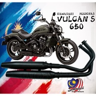 Vulcan S 650 S650 Cobra Muffler Twin Double Exhaust Ekzos Modenas Kawasaki std standard MONSTAR