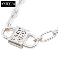 Tiffany & Co.) 1837 小型雙鎖手鐲 925 純銀 [二手]