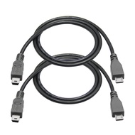 Micro USB to Mini USB Charging Data Cable, 0.5M/1.6FT USB 2.0 Micro USB Male to Mini USB Male Conver