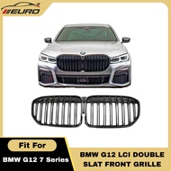 BMW G11 G12 LCI 7 Series Bodykit Front Grill Gloss Black Fit For 730Li 730Le 740Le