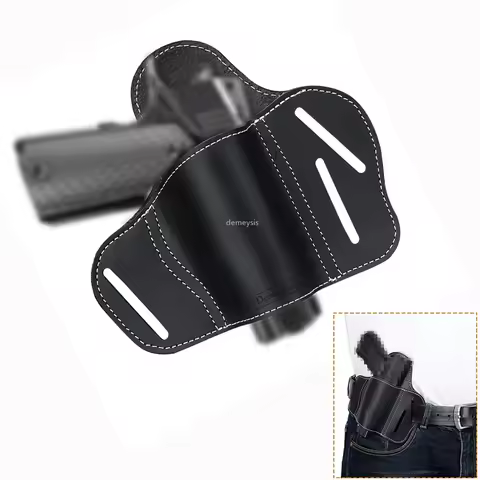 Right Hand Tactical Concealed Carry Belt Gun Holster for Glock 17 19 22 23 43 Sig Sauer P226 P229 Ru