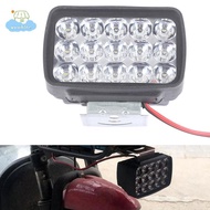 [LI] Motorcycle Headlight Spot Light 15 LED 1000LM For Motos ATV Scooter Lighting 【IE】