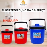 Round thermos for thermos ice 3L /5L /7L /10L /11L /15L, Viet Nhat round water container made of hig