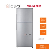 Sharp 320L 2 Doors Refrigerator Peti Ais SJ325MSS