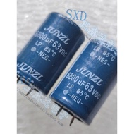 63V6800UF 6800UF63V Brand New Original JUNZL Power Amplifier Audio Capacitor 30 * 45