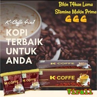 K-COFFE 4 IN 1 Original by K-link  ( 10 sachet ) - Kopi Ginseng Penambah Stamina Bikin Kuat Tahan La