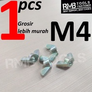 M4 BABET NUT M4 CAST NUT/ M4 EAR NUT/ M4 WING NUT/
