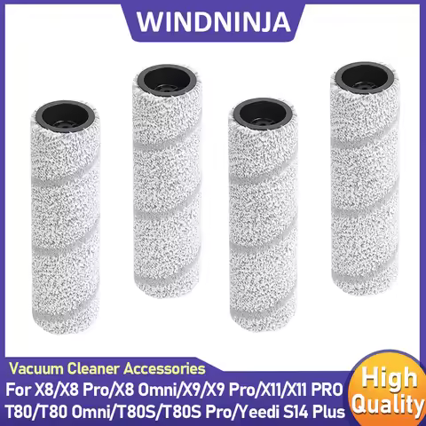 Roller Mop Cloth For ECOVACS DEEBOT X8 Pro/X8 Pro Omni/X9 Pro/X9 Pro Omni/T80 OMNI/T80 Pro Omni/X11 